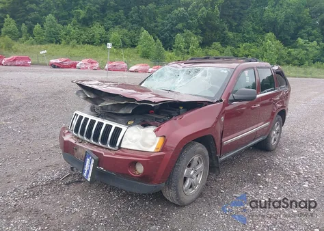 2007 Jeep Grand Cherokee Limited из США, поврежденный, VIN 1J8HR58267C576320